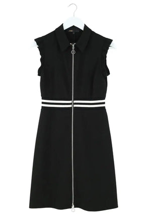 Robe Maje Noir en Synthétique, taille S - Seconde Main