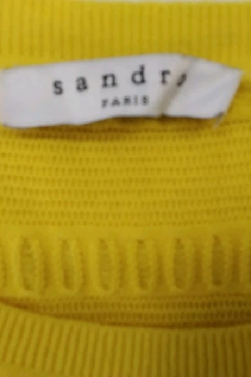Pull Sandro  Jaune