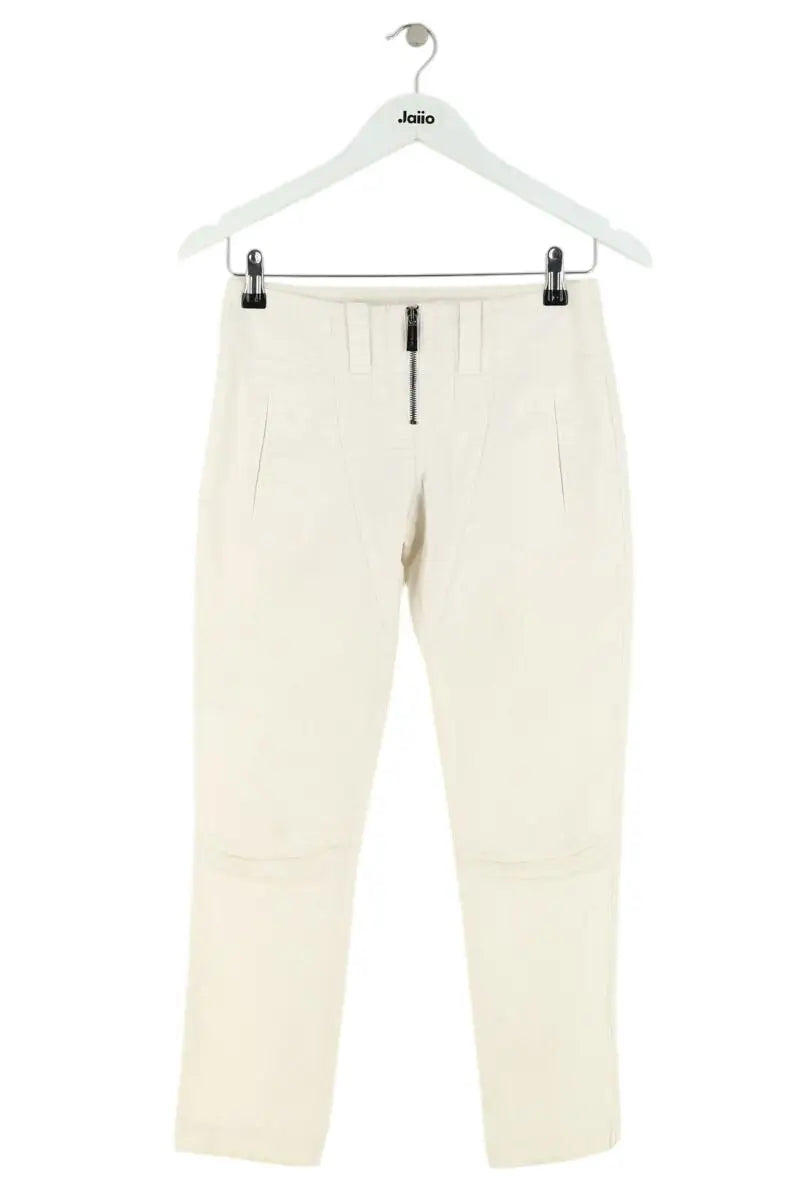 Jean slim Barbara Bui Blanc en Coton, taille S - Seconde Main