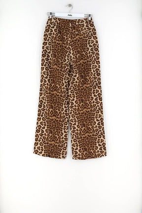 Pantalon large Leon & Harper  Marron