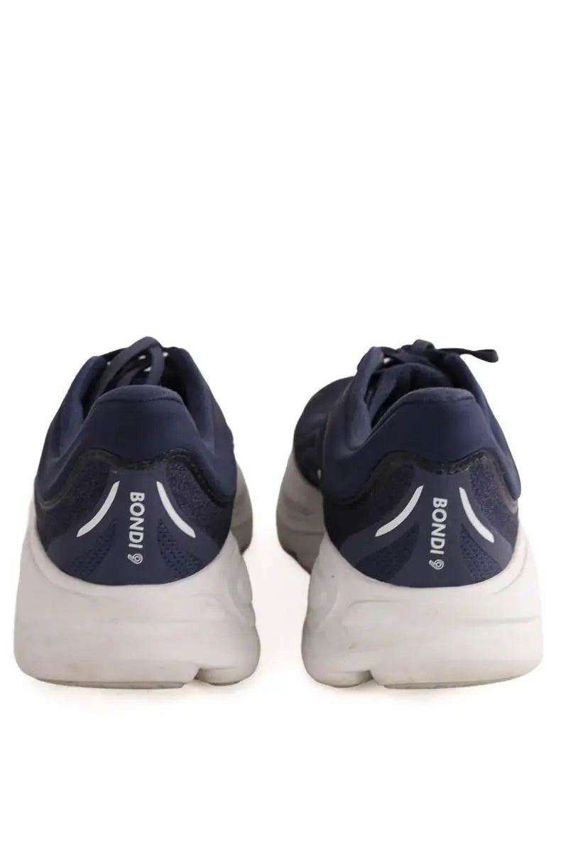 Baskets Hoka Bleu en Cuir