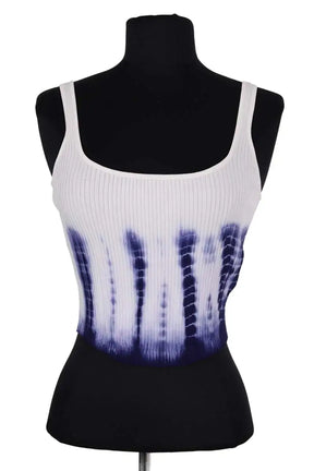Top sans manche Maje Blanc en Viscose, taille XS - Seconde Main