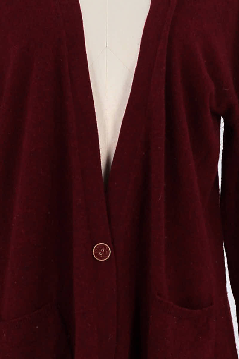 Gilet Des Petits Hauts  Bordeaux