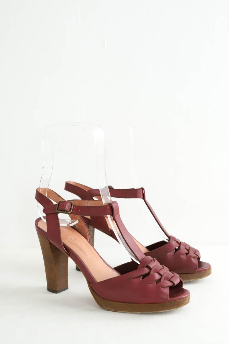 Talons Maje  Bordeaux