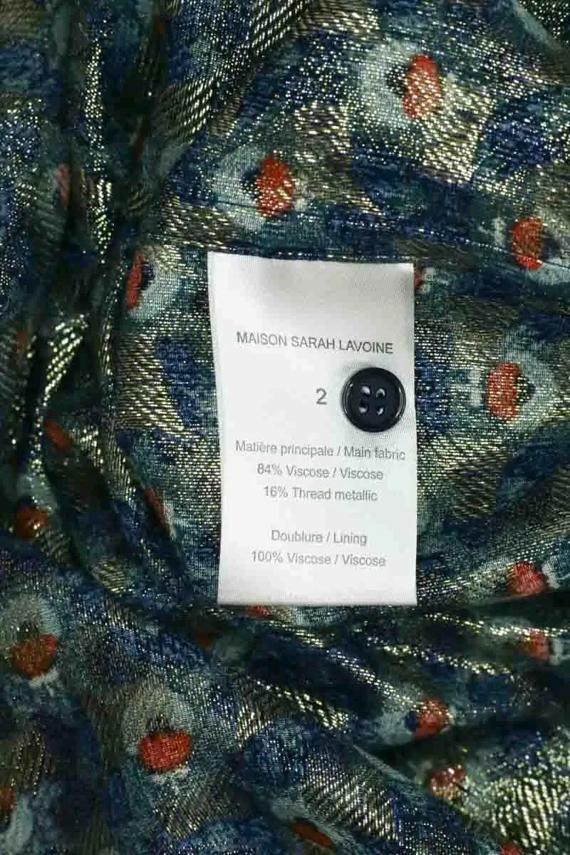 Blouse Maison Sarah Lavoine Bleu en Viscose