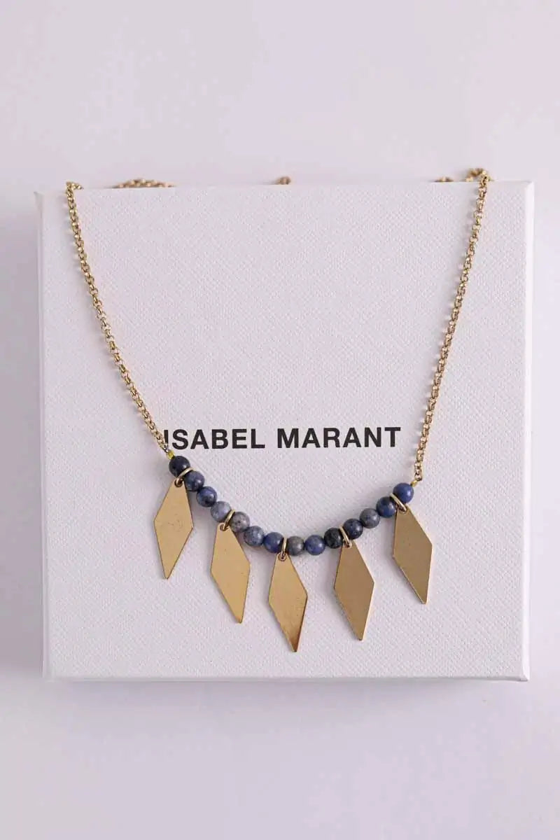 Collier Isabel Marant Doré en Métal