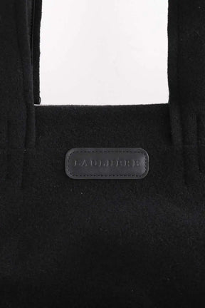Cabas Laulhère Noa Noir en Laine