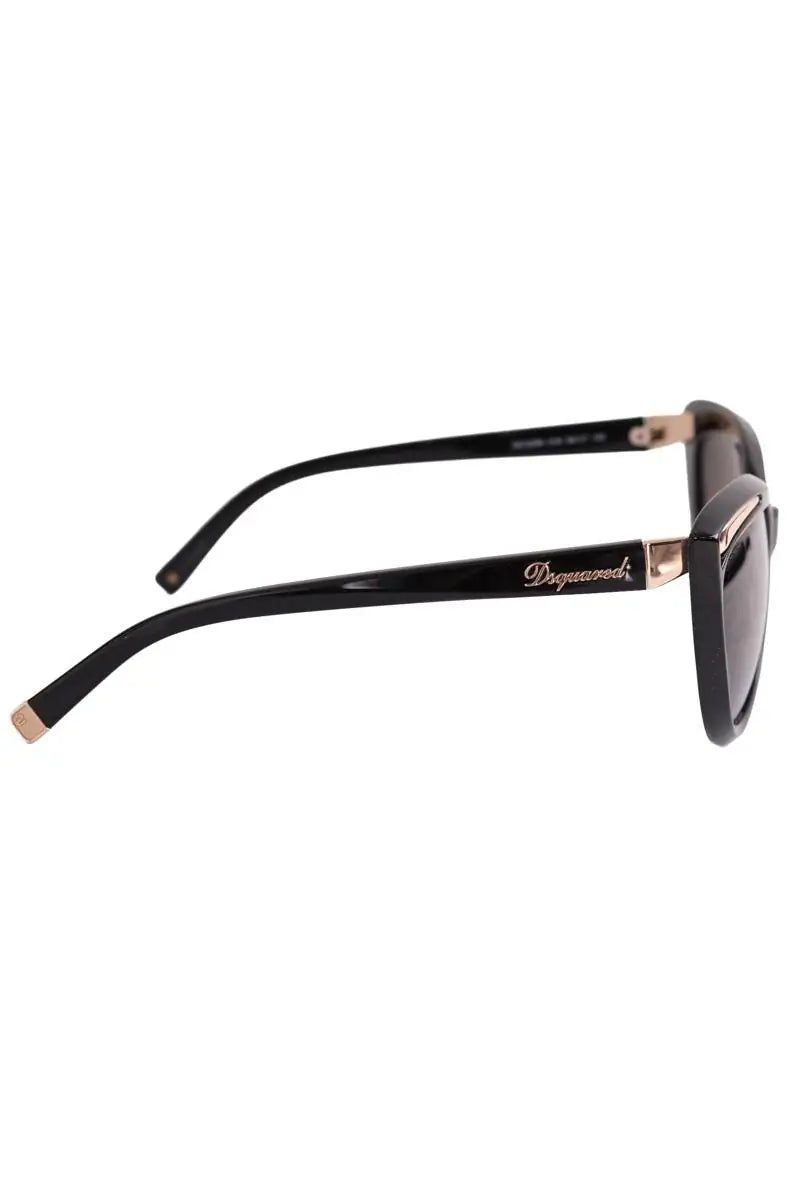 Lunettes de soleil Dsquared2 Noir en Plastique