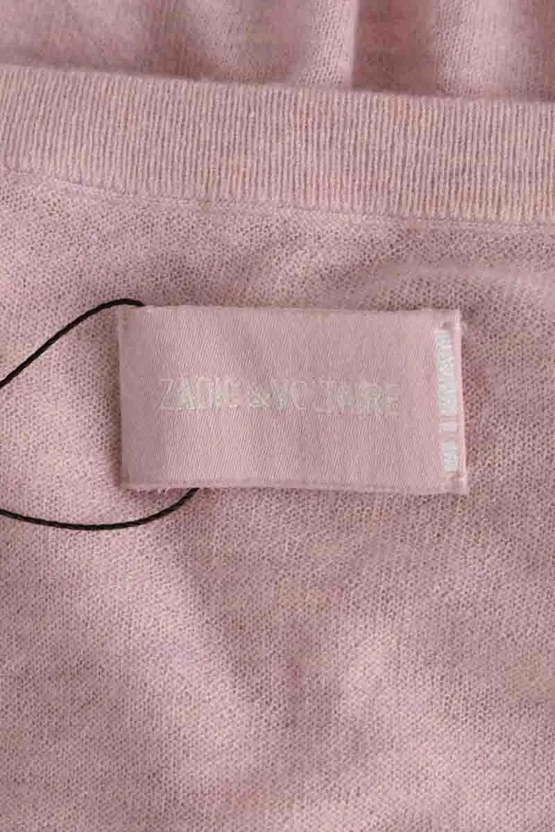 Pull Zadig & Voltaire Rose en Cachemire