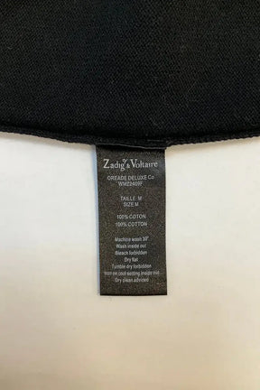 Cardigan Zadig & Voltaire Noir en Coton