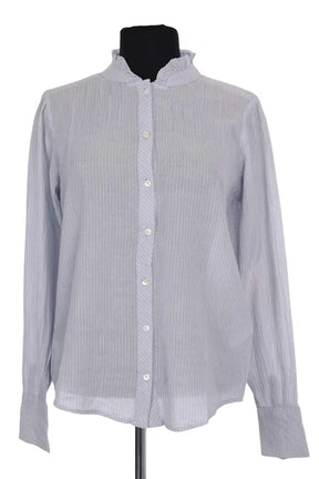 Blouse Ba&Sh Bleu en Coton, taille XS - Seconde Main