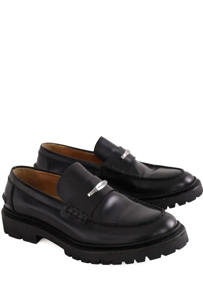 Mocassins Isabel Marant Noir en Cuir
