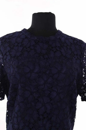 Robe Sandro Bleu en Synthétique