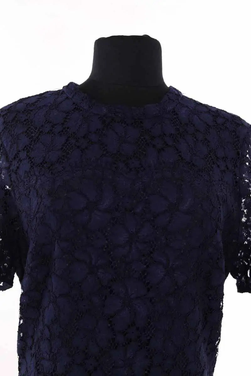 Robe Sandro Bleu en Synthétique