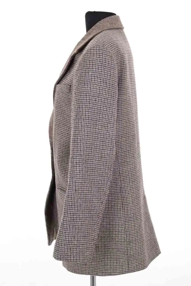 Blazer Sandro Marron en Laine