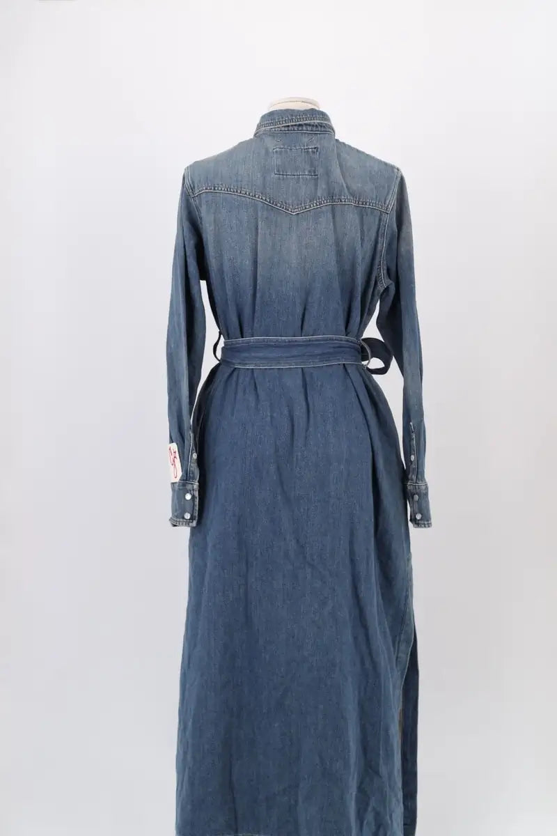 Robe en Jean bleu Golden Goose Bleu en Coton