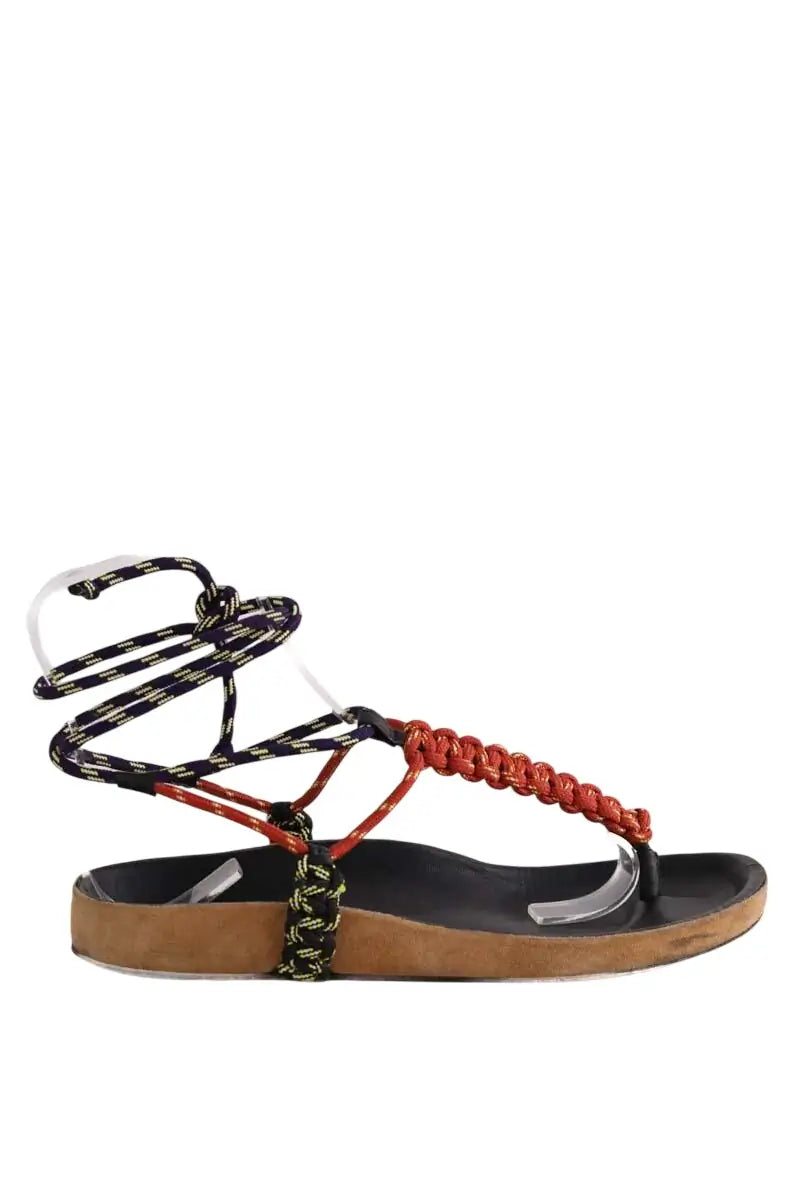 Mules Isabel Marant Noir en Cuir, taille 40 - Seconde Main
