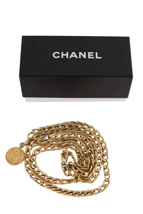 Ceinture chaîne Chanel Doré en Métal