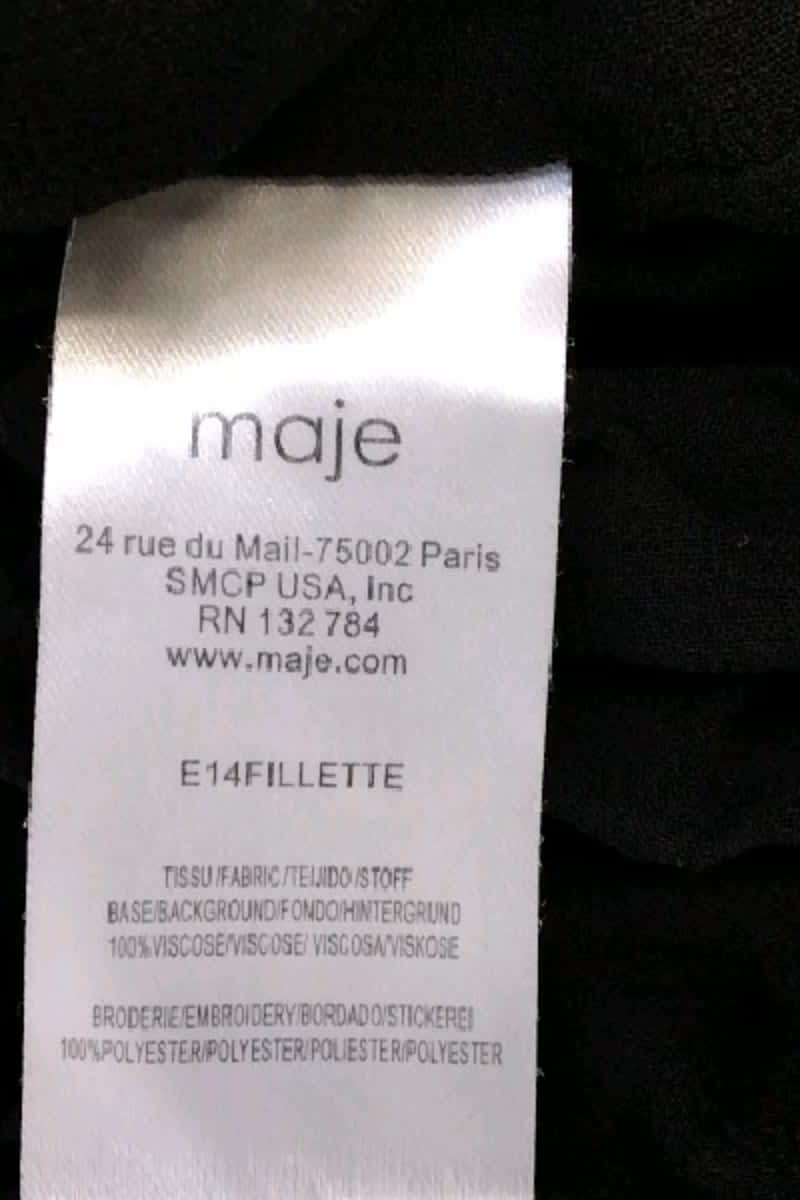 T-shirt Maje  Noir