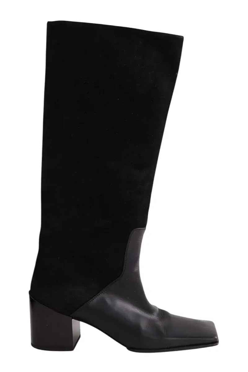 Bottes Alaïa Noir en Cuir, taille 39 - Seconde Main