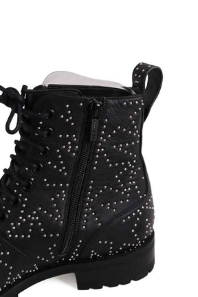 Boots à lacets Jimmy Choo Noir en Cuir