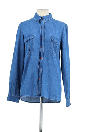Chemise Maje  Bleu