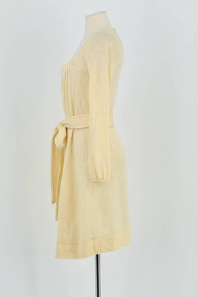 Robe Maje  Jaune