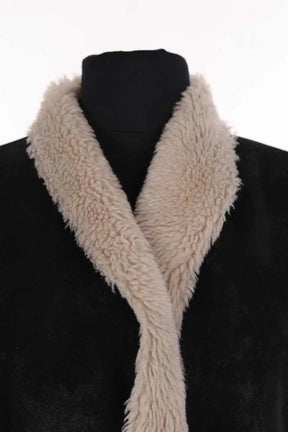 Manteau The Kooples Noir en Synthétique