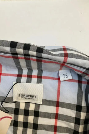 Chemise Burberry Gris en Coton