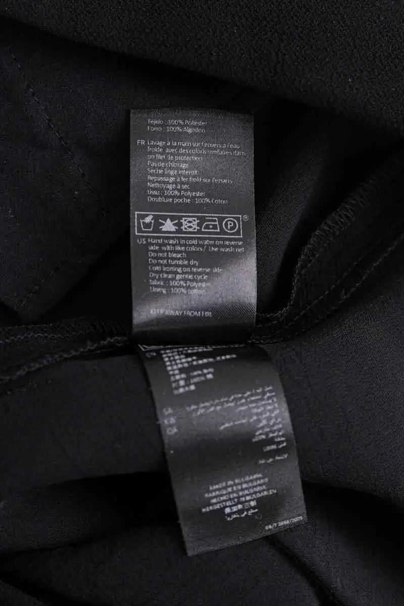 Pantalon slim Ba&Sh Noir en Synthétique
