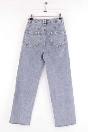 Pantalon droit Ba&Sh Bleu en Coton