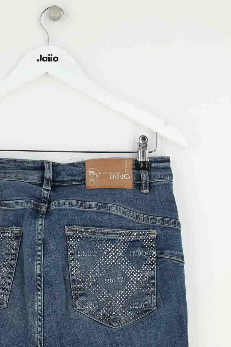 Jean slim Liu Jo Bleu en Coton