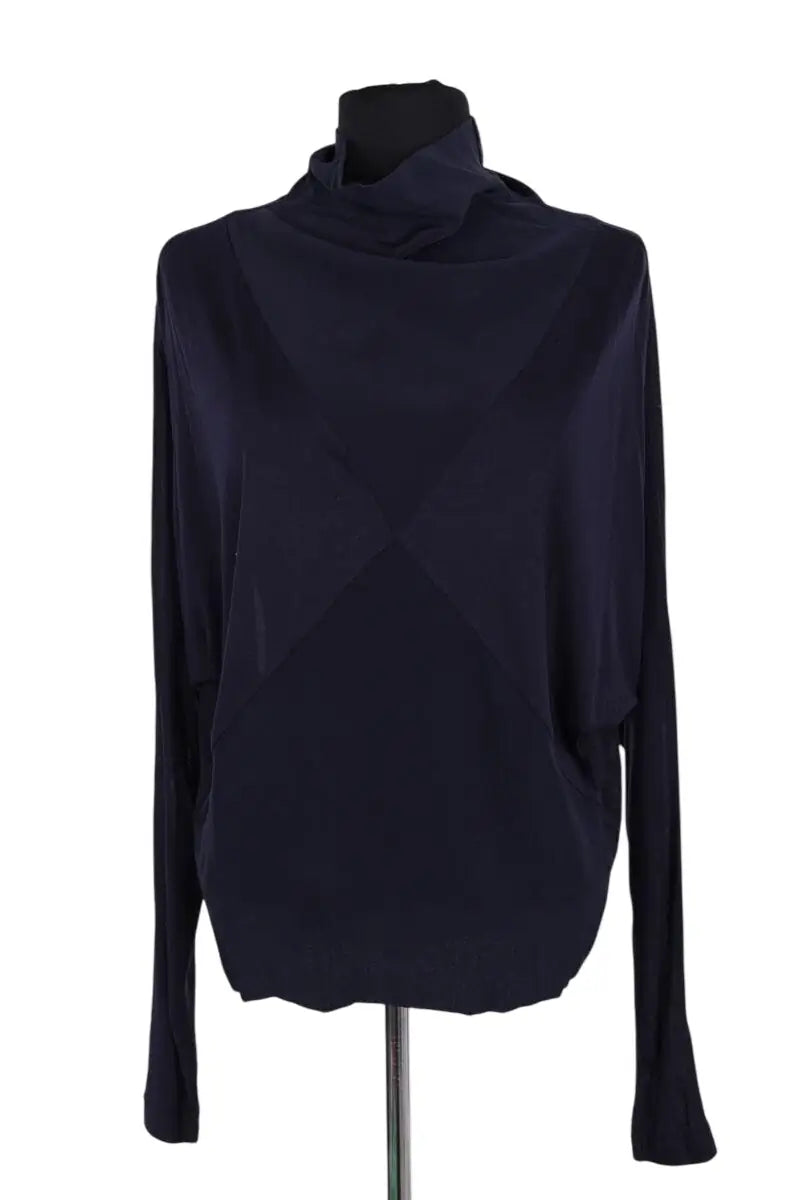 Blouse Pinko Marine en Synthétique, taille XS - Seconde Main