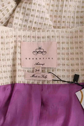 Veste Essentiel Antwerp Doré en Coton