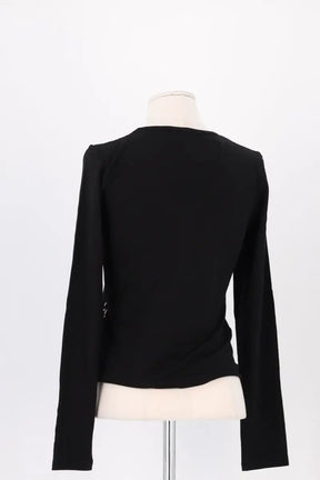 T-shirt Barbara Bui Noir en Coton
