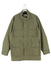 Manteau imperméable Lacoste Kaki en Synthétique, taille XL - Seconde Main