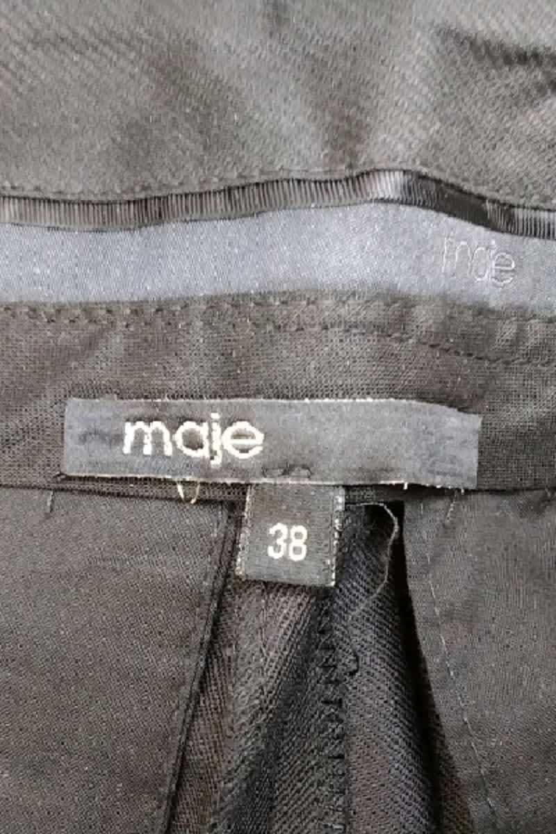 Pantalon droit Maje  Noir