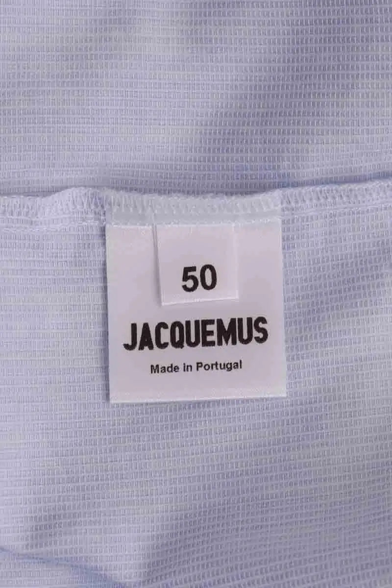 Chemise Jacquemus Le Gadjo Bleu en Coton