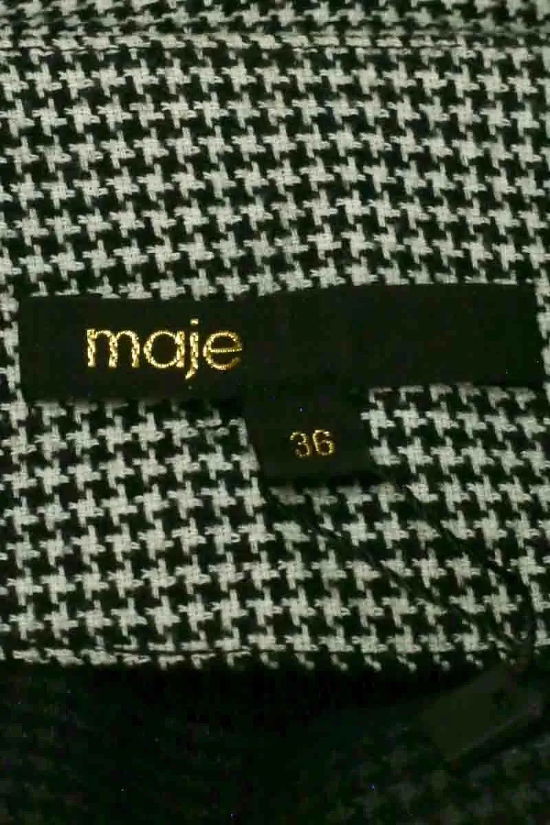 Robe Maje Blanc en Synthétique
