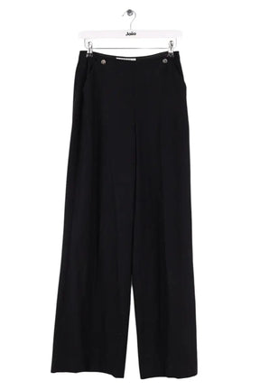 Pantalon large LK Bennett Noir en Laine, taille S - Seconde Main
