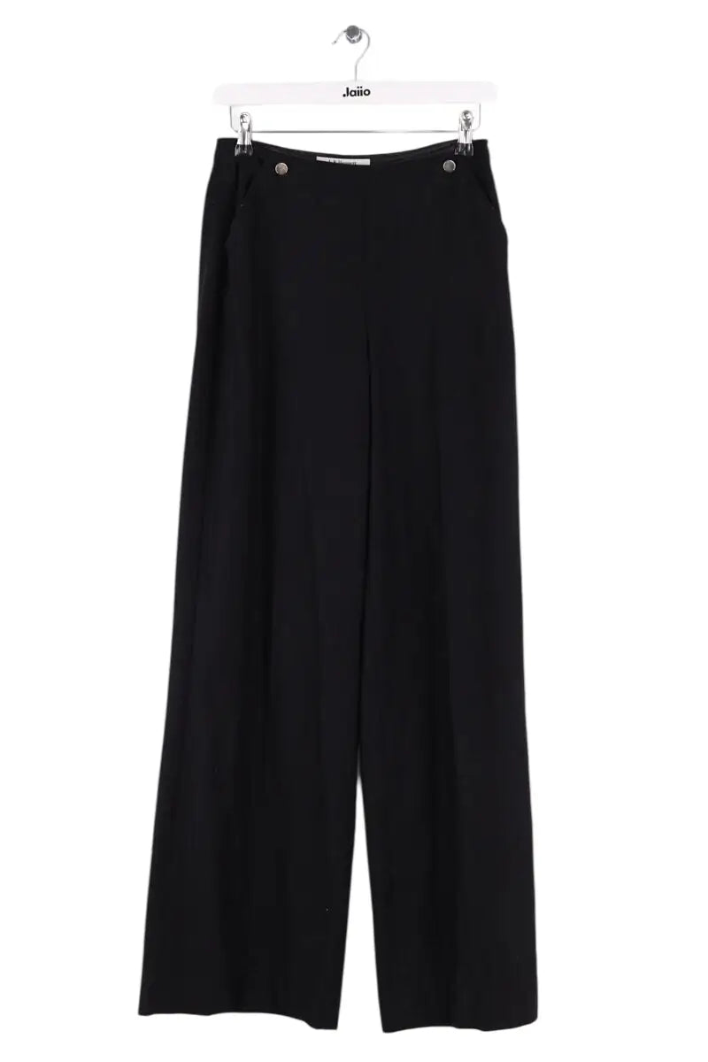 Pantalon large LK Bennett Noir en Laine, taille S - Seconde Main