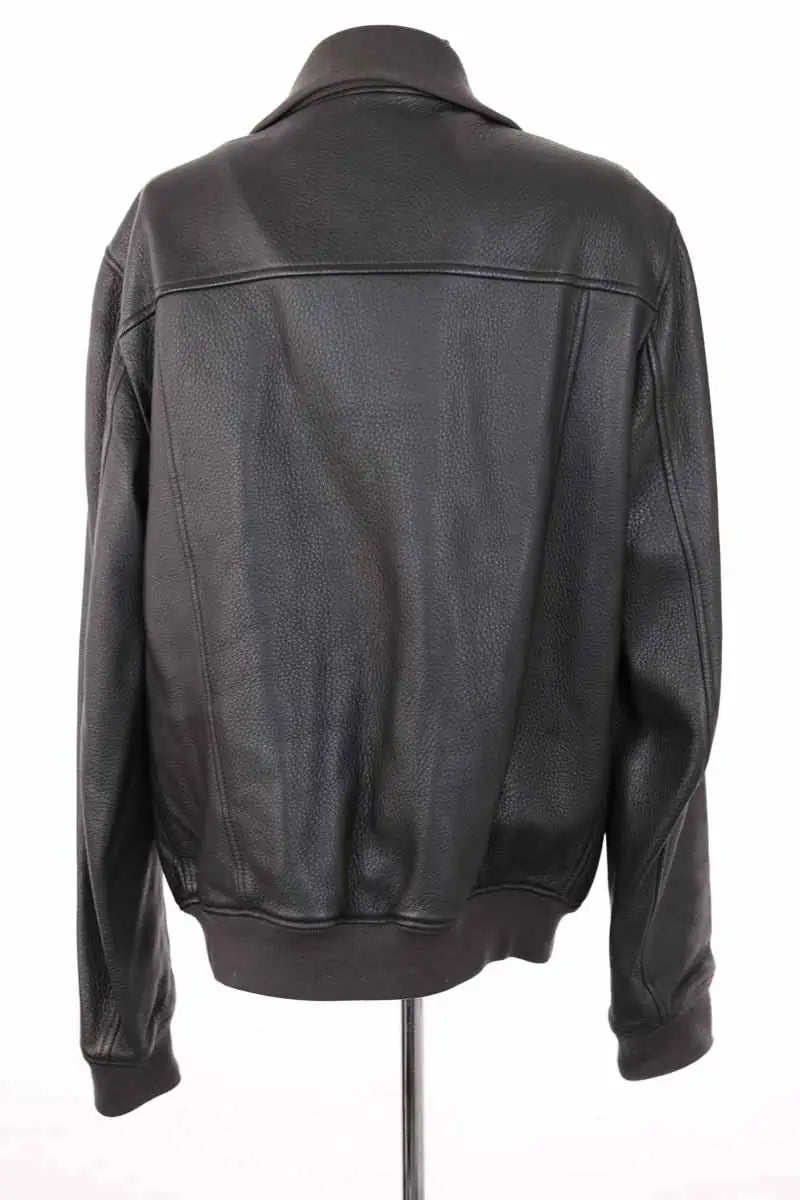 Blouson Yves Saint Laurent Noir en Cuir