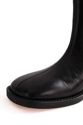 Boots Maison Martin Margiela Ankle Boots Noir en Cuir