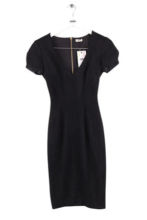 Robe L'agence Noir en Synthétique, taille XS - Seconde Main