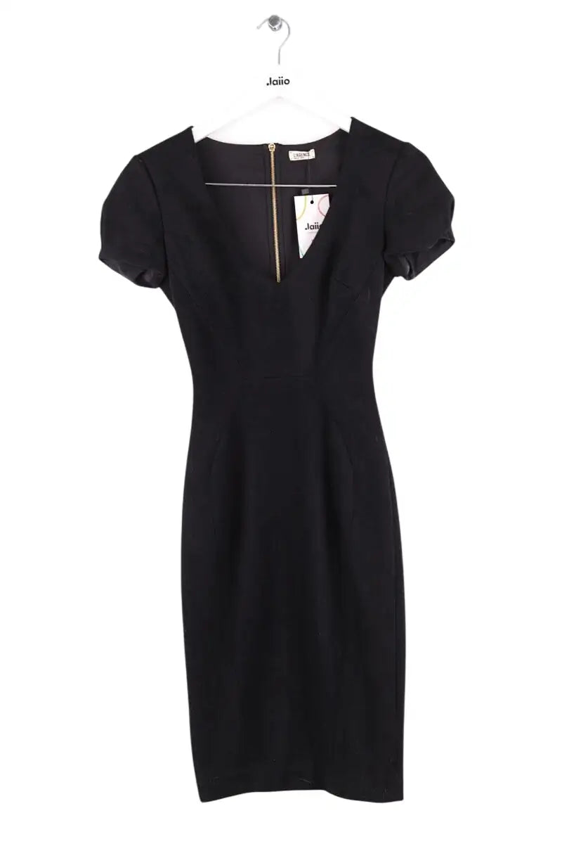 Robe L'agence Noir en Synthétique, taille XS - Seconde Main