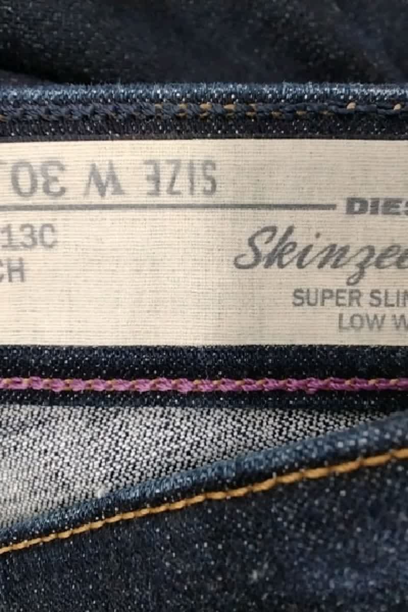 Jean slim Diesel  Marine