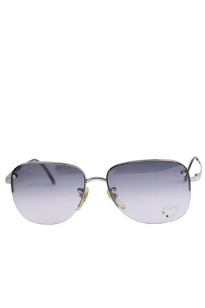 Lunettes de soleil Chloé Bleu en Métal - Seconde Main
