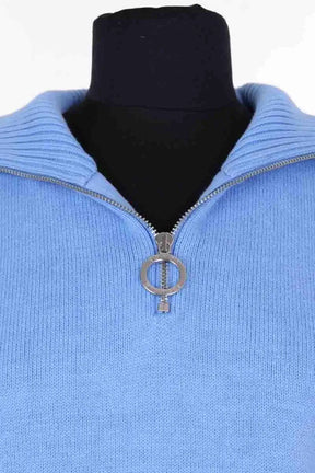 Pull Tommy Hilfiger Bleu en Laine