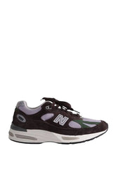 Baskets New Balance 991 Marron en Tissu, taille 39 - Seconde Main