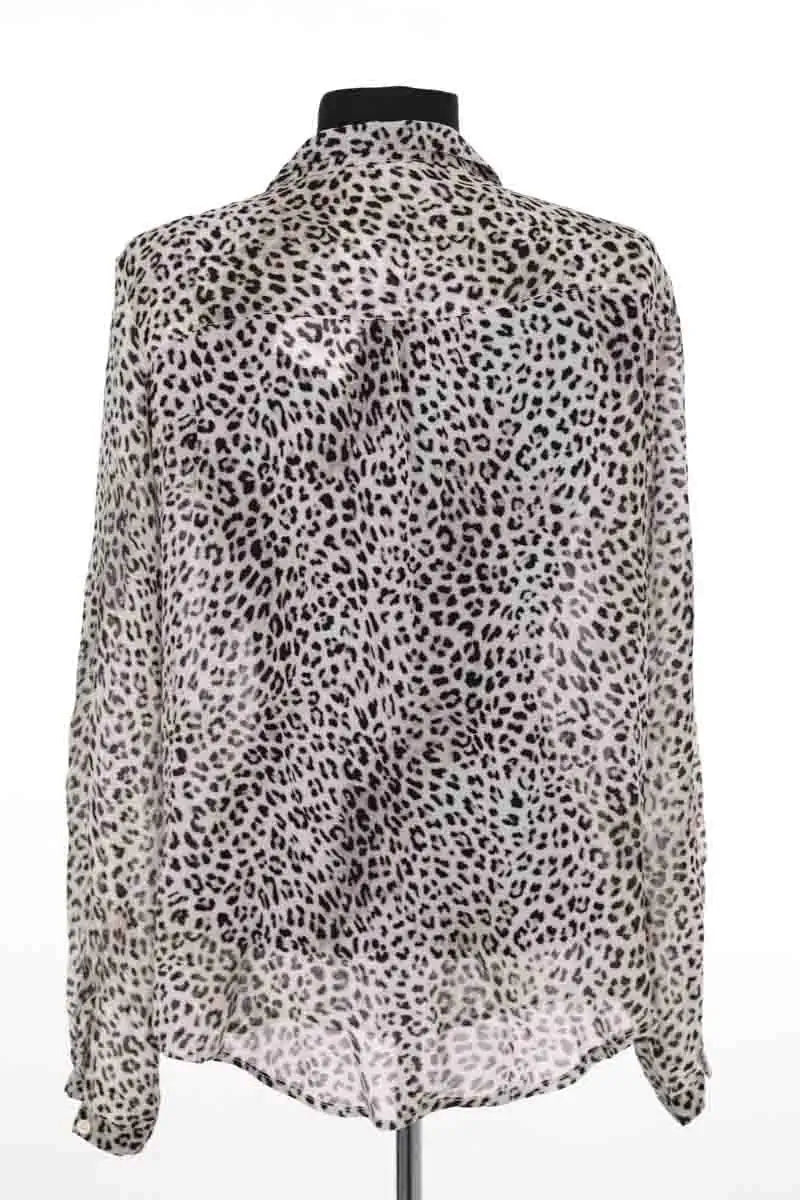 Chemise Ba&Sh Gris en Viscose